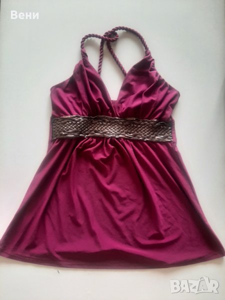 Дамски потник туника с ефектен гръб, снимка 1