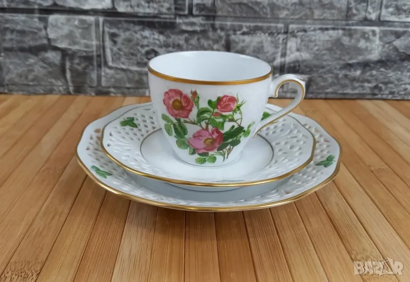 Ажурен сервиз за кафе за 6 човека - Schumann Arzberg, снимка 1