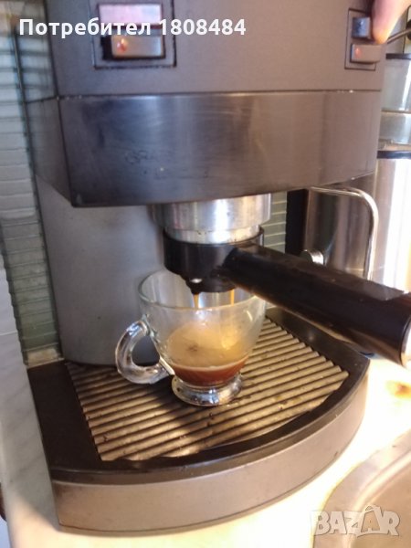 Кафе машина Tefal с ръкохватка с крема диск, работи отлично, прави хубаво кафе , снимка 1