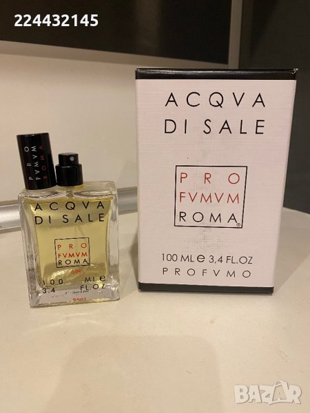 Acqua di Sale di Profumum Roma 100 ml EDP Tester , снимка 1