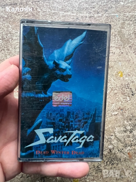 Аудио касетка Savatage - Dead Winter Dead - оригинална, снимка 1
