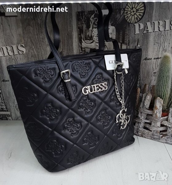 Дамска чанта черна Guess код 56, снимка 1