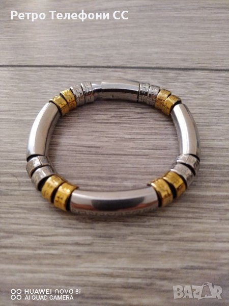 Versace  мъжка гривна мед. стомана, снимка 1