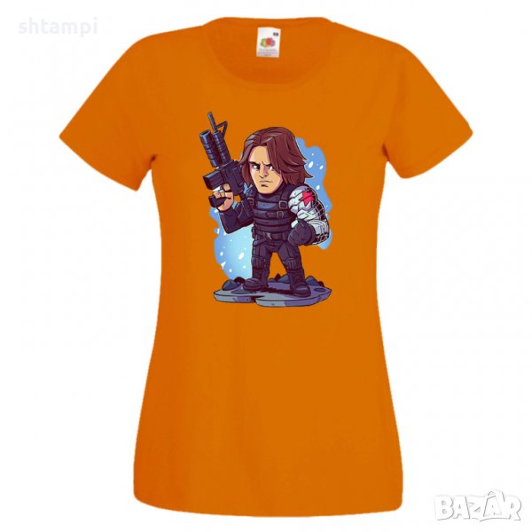 Дамска тениска Marvel Winter Soldier Игра,Изненада,Подарък,Геймър,, снимка 1