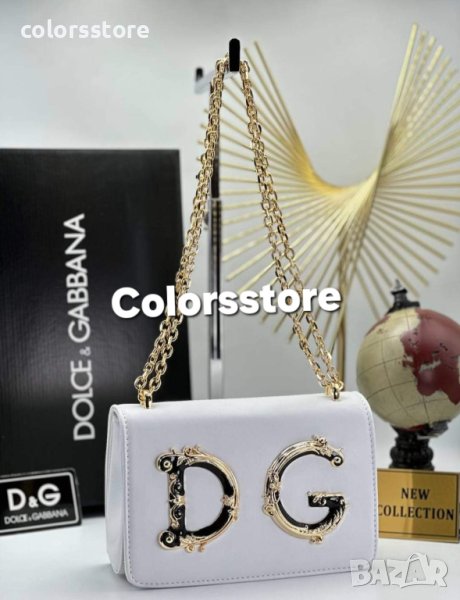 Луксозна бяла чанта Dolce&Gabbana - VL7401, снимка 1