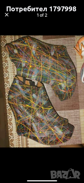 Дизайнерски платформи 38 номер , снимка 1