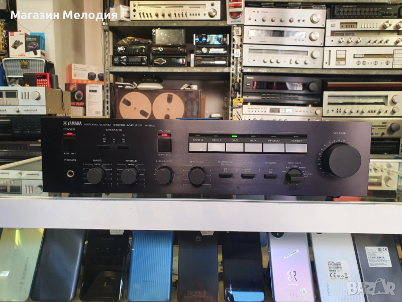 Усилвател Yamaha A-500 В отлично техническо и визуално състояние., снимка 1