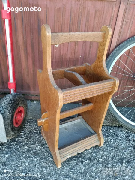 Стара ВИСОКОКАЧЕСТВЕНА масивна стойка за чадър, чадъри  ☂️, ☔, снимка 1