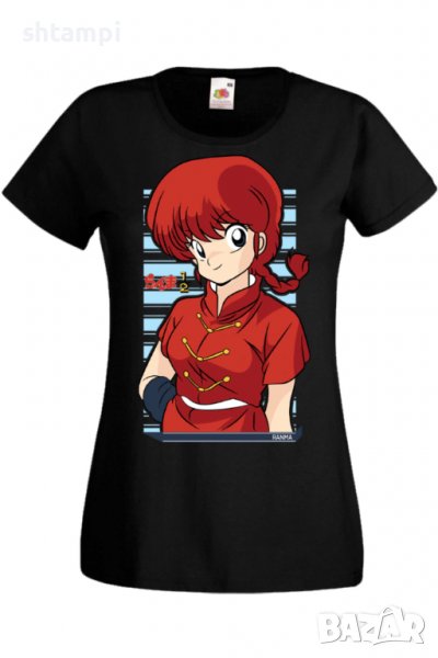 Дамска тениска Ranma Saotome,Анимация,игра,Празник,Повод., снимка 1
