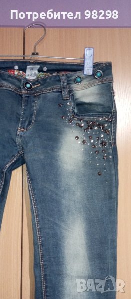 страхотни дамски дънки като нови , снимка 1