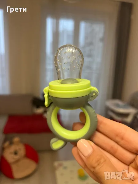 Силиконови биберони за плодове, снимка 1