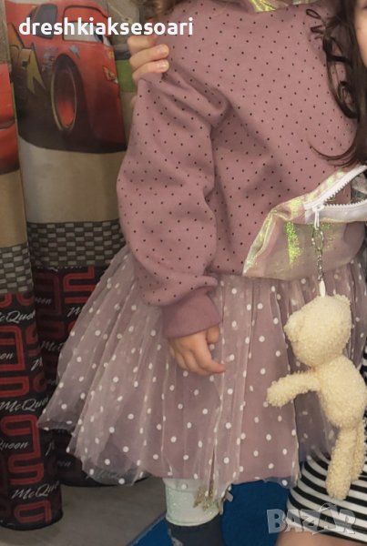 Детски сет пола и блуза с мече, снимка 1