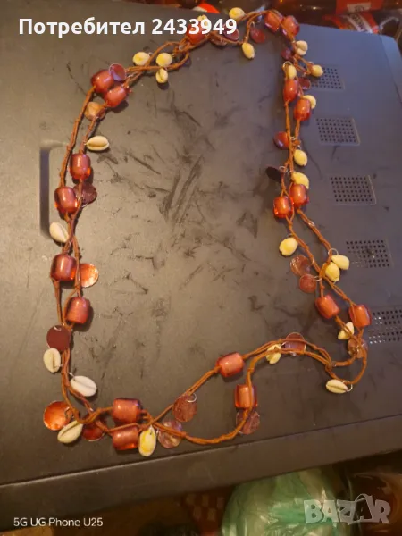 Гердан на два реда ръчна изработка, снимка 1