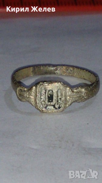 Старинен пръстен сачан над стогодишен - 73101, снимка 1