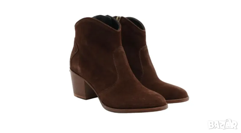 Велурени боти Zadig&Voltaire Molly  номер 39 ,5-40, снимка 1