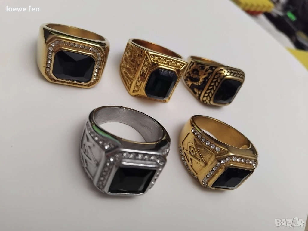 Мъжки пръстени пръстен !, снимка 1