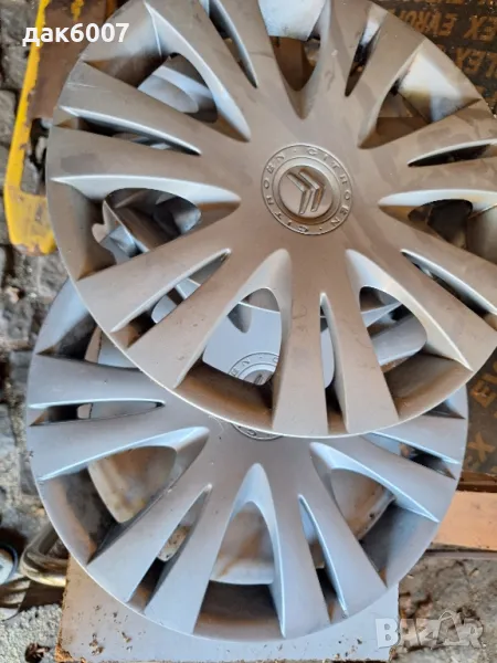 Оригинални тасове за "CITROËN 

"-2 броя(16 цола), снимка 1