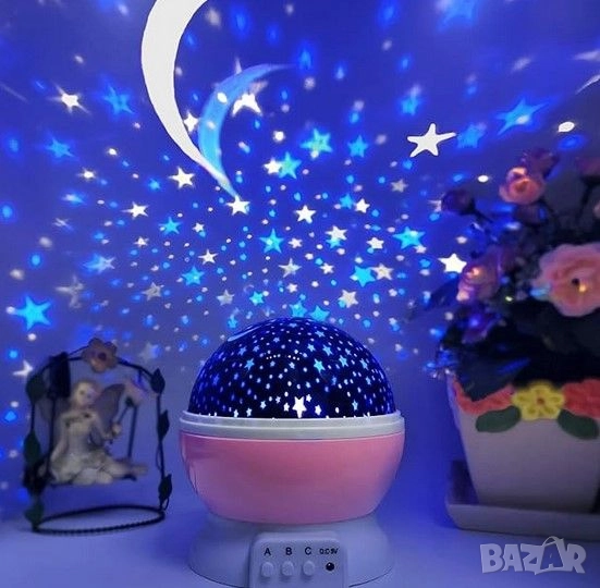 Нощна лампа детски планетариум, снимка 1