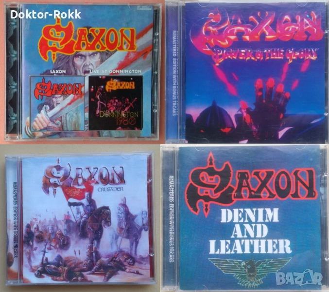 Saxon – неофициални CD издания, снимка 1