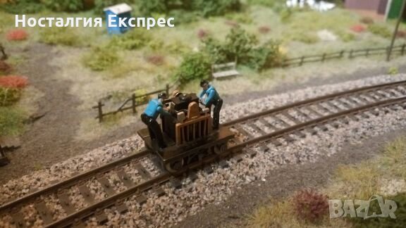 Bachmann dresine Piko compatible / моторизирана дрезина Бахман съвместима с Пико, снимка 1