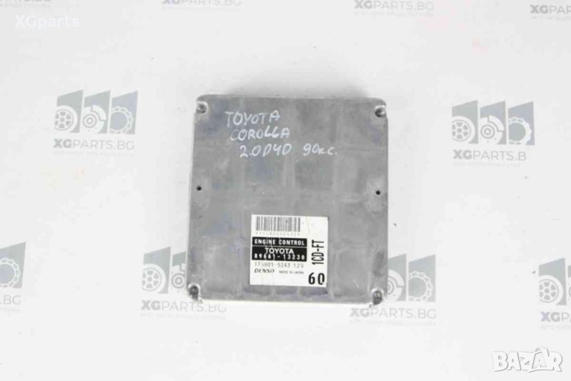 Компютър двигател за Toyota Corolla E12 2.0d4d 90 к.с. (2001-2007) 89661-13230, снимка 1