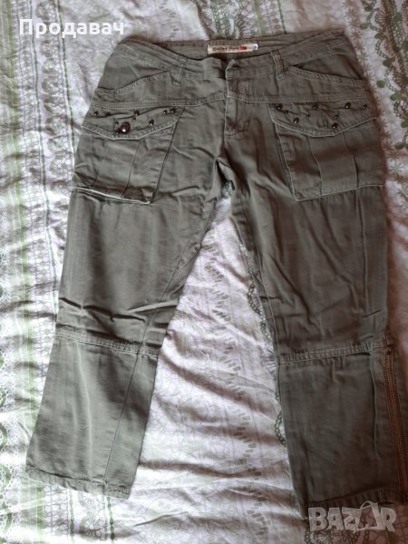 Зелен панталон с джобове , снимка 1