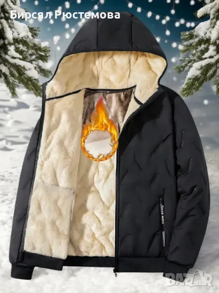 Мъжки ватиран  суитчър , снимка 1