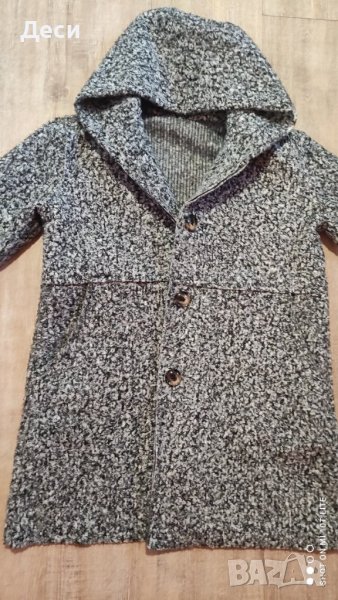 дебела жилетка с качулка, снимка 1