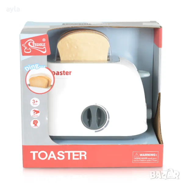 Електроуред Играчка Тостер, снимка 1