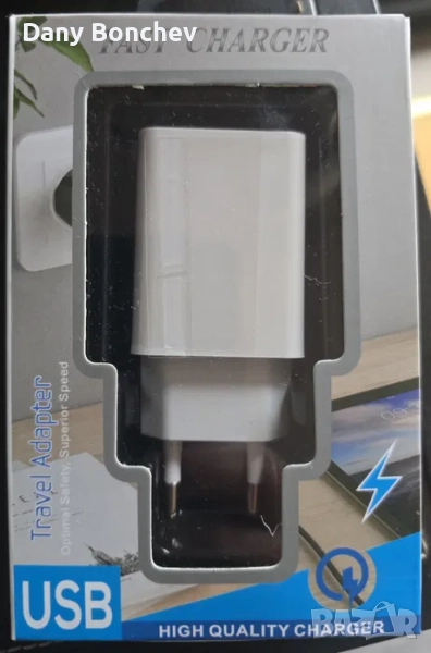 Адаптор за зареждане USB, снимка 1