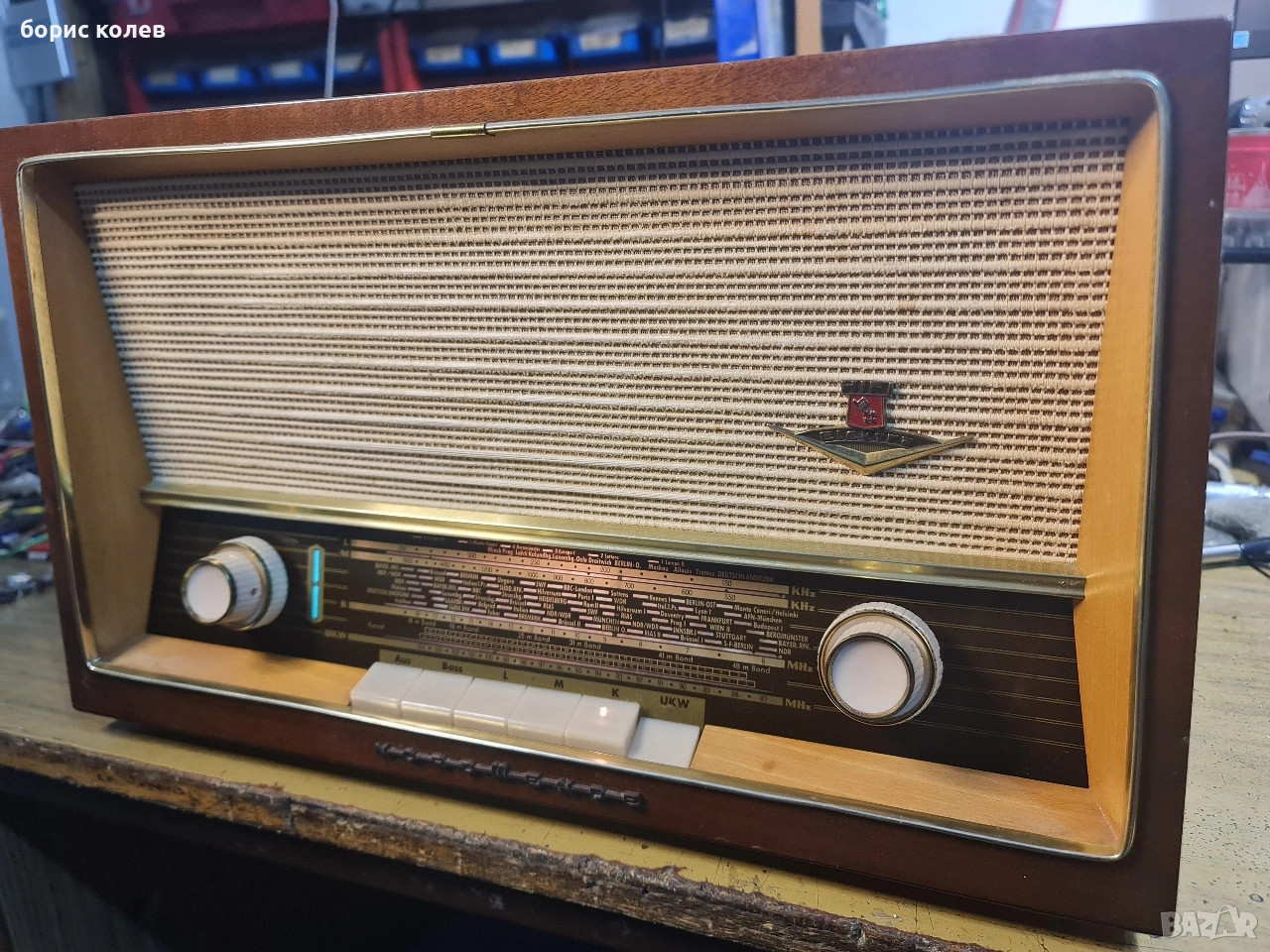 Старо радио Нордменде електра , снимка 1