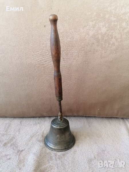 Антикварен звънец камбана, снимка 1