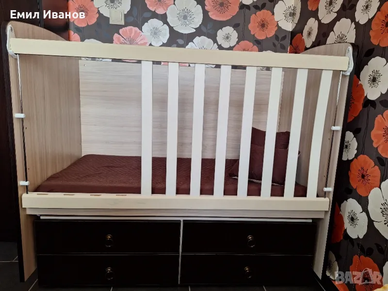 Бебешко легло+ подарък МАТРАК, снимка 1