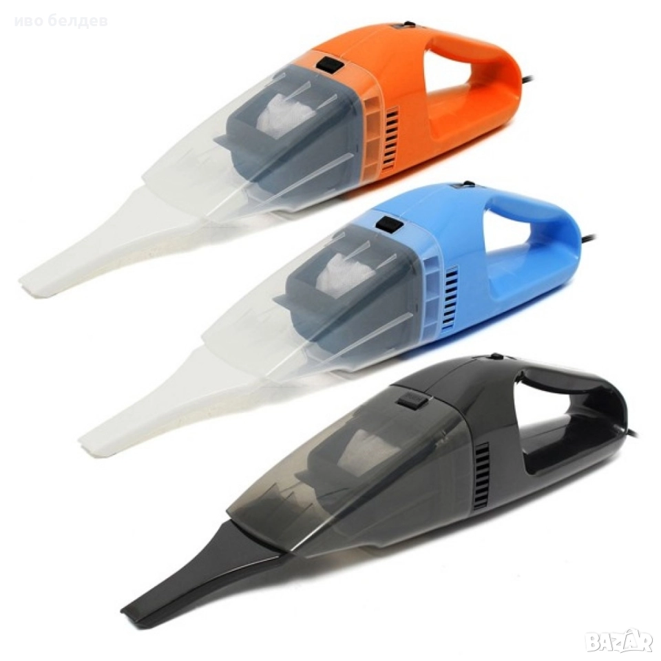 Изключително мощна и компактна 100 W прахосмукачка за автомобил AUTO CLEAN3, снимка 1