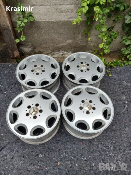 Оригинални алуминиеви джанти Mercedes 16” 5x112 – 7.5J ET41 (Made in Belgium), снимка 1