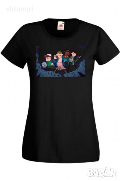 Дамска Тениска Stranger Things 10,Филм,Сериал,, снимка 1
