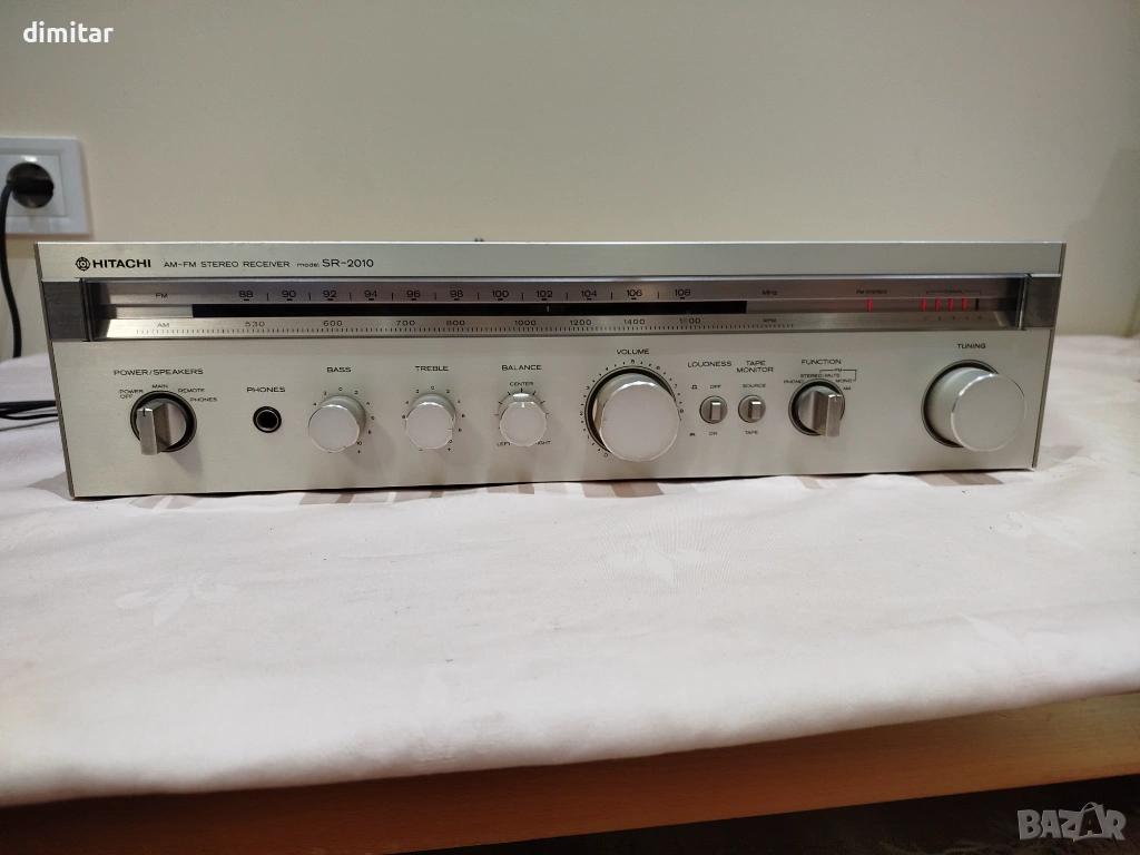Ресийвър стерео HITACHI 2010 AM/FM -JAPAN - 125W, снимка 1