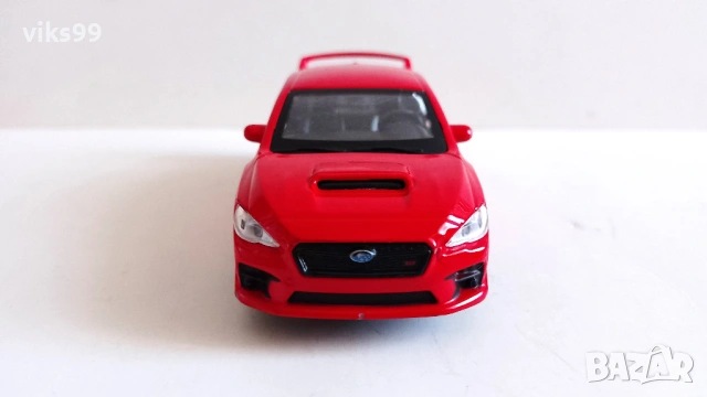 Subaru WRX STI 2017 Maisto - Мащаб 1:40 , снимка 8 - Колекции - 53609242