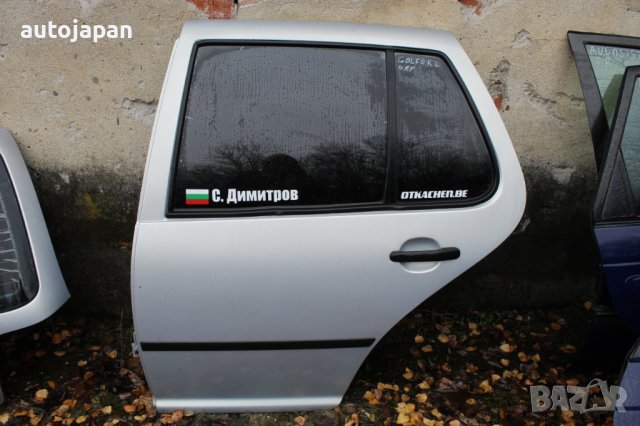 Задна лява врата Фолксваген голф 4 4-врати хечбек 02г Volkswagen golf 4 4-vrati hatchback 2002