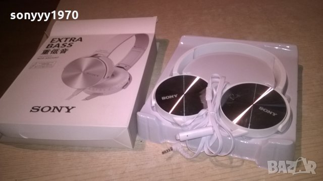 sony-headphones-white-new, снимка 1