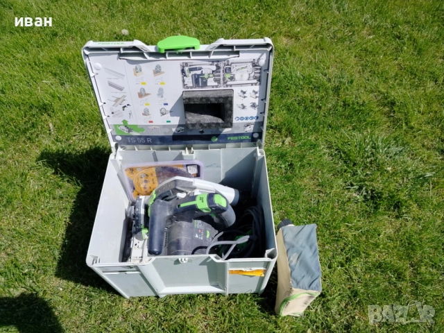 FESTOOL TS 55 REBQ-Plus.- Потъващ циркулярен трион, снимка 12 - Циркуляри - 52867550