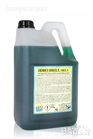 Ароматизиран хидроалкохолен препарат за твърди повърхности IDRO-BRILL MELA 
