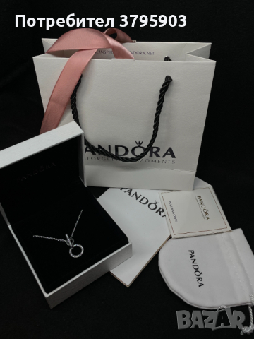 Колие Пандора / Pandora, снимка 2 - Колиета, медальони, синджири - 44864809