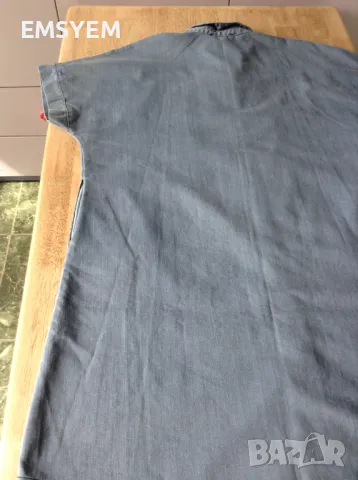 дънкова рокля , деним , размер ХХХЛ, снимка 5 - Рокли - 47283730