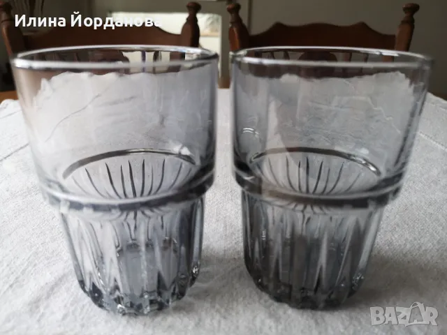 Стъклени чаши - комплект за двама, снимка 3 - Чаши - 49702284