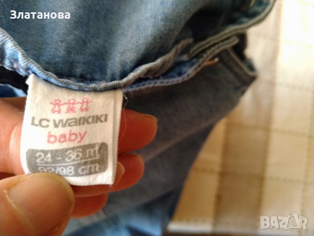 Дънков сукман Waikiki, 2-3 г , снимка 2 - Детски рокли и поли - 38191676