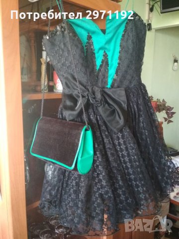 Официална рокля + подарък чантичка, снимка 1