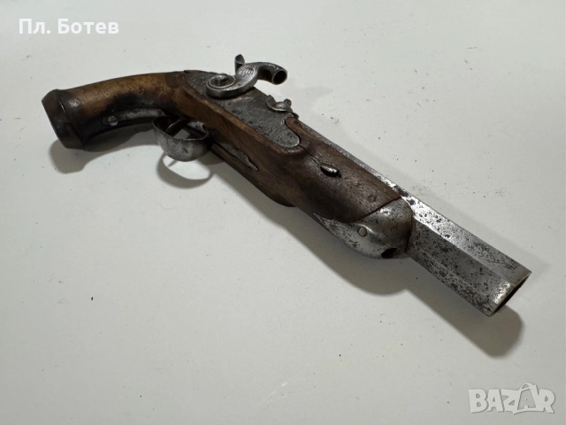 Стар капсулен пистолет, револвер, снимка 4 - Антикварни и старинни предмети - 52817304