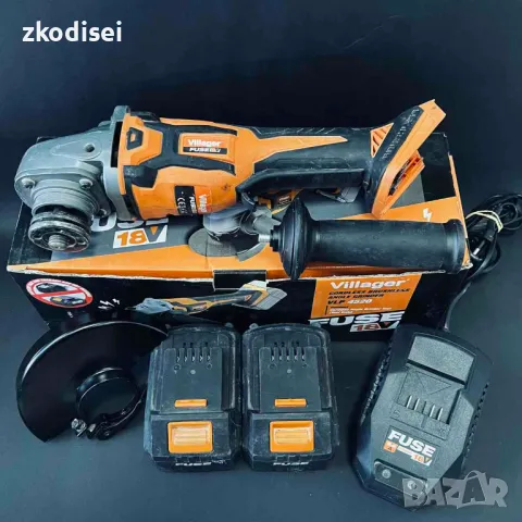 Акумулаторен ъглошлайф Villager fuse 16V VLN 4520