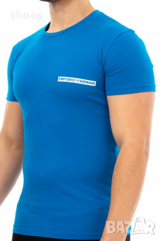 Emporio Armani Оригинална мъжка тениска М, снимка 1 - Тениски - 36560735